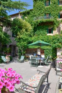 A garden outside La Torre Del Cerreto