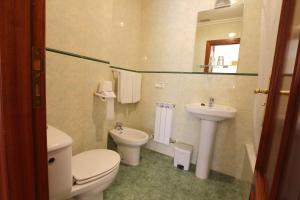 Koupelna v ubytování Hostal San Blas + 34 fotografií