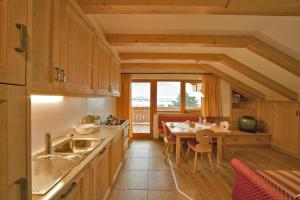 Eldhús eða eldhúskrókur á Bartlmairhof