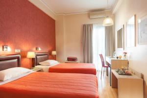 Posteľ alebo postele v izbe v ubytovaní Lilia Hotel + 34 fotografií