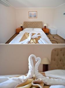 Postel nebo postele na pokoji v ubytování Hotel Anderba