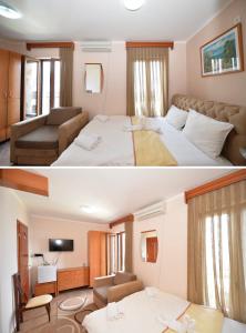 Postel nebo postele na pokoji v ubytování Hotel Anderba
