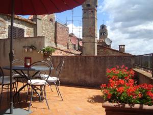 Balkón nebo terasa v ubytování Locanda Antico Borgo