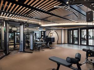 Spordikeskus ja/või sportimisvõimalused majutusasutuses The Langham Hong Kong