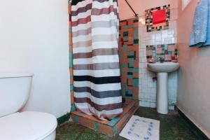 Baðherbergi á Casa Violeta Limón
