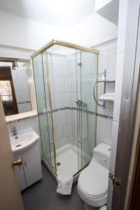 Ванна кімната в Hotel Quitor