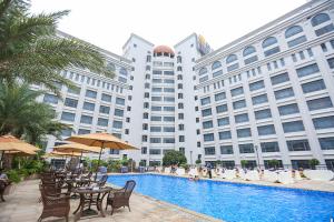 Πισίνα στο ή κοντά στο Shenzhen Dayhello international Hotel (Baoan)