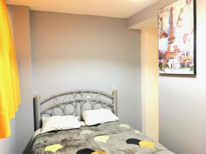 Postel nebo postele na pokoji v ubytování B&B México Roma Norte