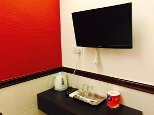 TV a/nebo společenská místnost v ubytování Lap Shun Hostel