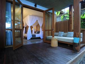 Posezení v ubytování Jeeva Santai Villas