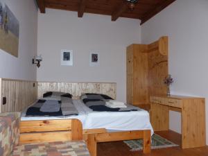 Postel nebo postele na pokoji v ubytování Walter Ranch