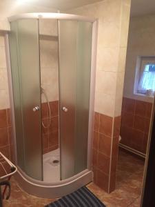Koupelna v ubytování Apartmány Ingrid
