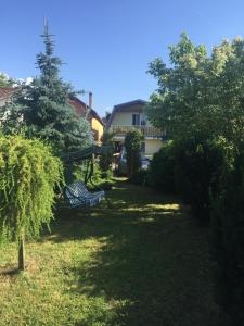 Zahrada ubytování Apartmány Ingrid