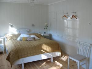Voodi või voodid majutusasutuse Lilla Hotellet toas