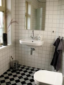 Koupelna v ubytování Lilla Hotellet