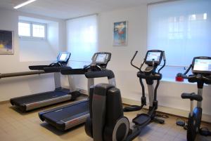 Gimnasio o instalaciones de fitness de Hotel Angleterre