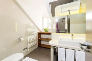 Koupelna v ubytování Hotel Marul