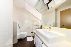Koupelna v ubytování Hotel Marul