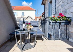 Balkón nebo terasa v ubytování Hotel Marul