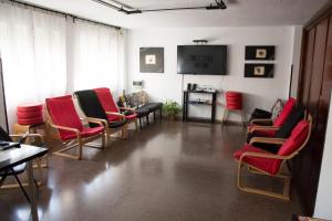 TV a/nebo společenská místnost v ubytování Residencia Universitaria Cadiz Centro