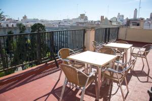Balkón nebo terasa v ubytování Residencia Universitaria Cadiz Centro