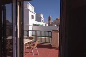 Balkón nebo terasa v ubytování Residencia Universitaria Cadiz Centro