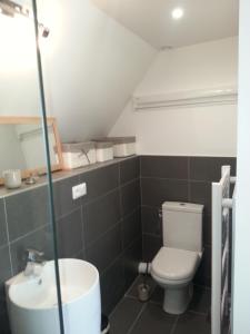 Koupelna v ubytování GÎTE DU VALAMBOURG