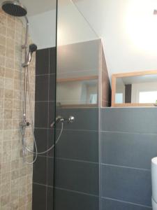 Koupelna v ubytování GÎTE DU VALAMBOURG