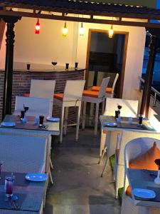Restaurace v ubytování Villa Krish