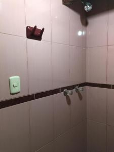 Koupelna v ubytování Rumi Sonqo Hostel