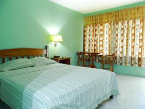 Cama ou camas em um quarto em Hotel Rio Tempisque