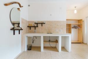 Koupelna v ubytování Yoga & Apartment Zlata Oliva