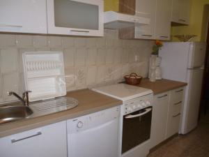Kuchyň nebo kuchyňský kout v ubytování Apartment Marisa