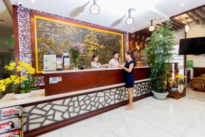 Vstupní hala nebo recepce v ubytování Tay Bac Hotel Da Nang