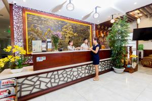 Khu vực sảnh/lễ tân tại Tay Bac Hotel Da Nang