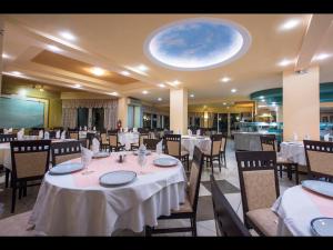 Restaurace v ubytování Potamaki Beach Hotel