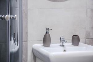 Kúpeľňa v ubytovaní Apartament Centrum Harcerska