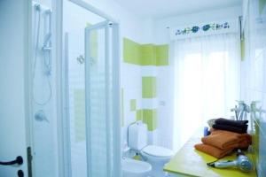 Koupelna v ubytování B&B Kore