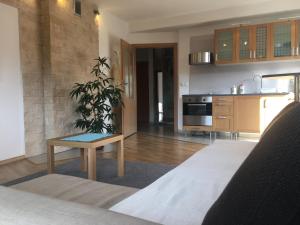 Kuchyňa alebo kuchynka v ubytovaní Apartamenty Skaldowie
