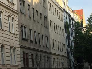 Budynek, w którym mieści się apartament