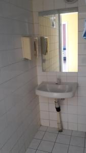 Koupelna v ubytování Viva Pirita Hostel