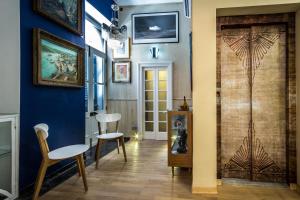 TV a/nebo společenská místnost v ubytování BOCO Boutique Hotel
