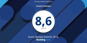 Hostal Cubelles tanúsítványa, márkajelzése vagy díja