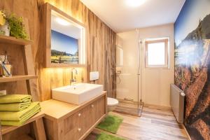 Kúpeľňa v ubytovaní Das Habitat