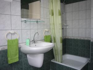 Koupelna v ubytování Apartmanház King + 37 fotografií