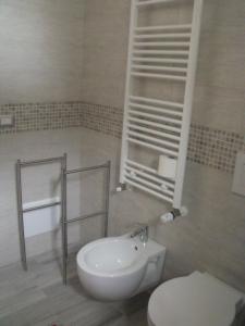 Koupelna v ubytování B&B I Like Matera