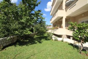 Zahrada ubytování Apartments Macolic