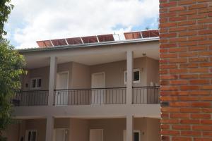 O edifício em que o hotel se localiza