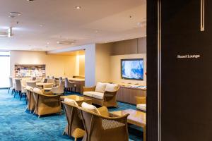 Χώρος καθιστικού στο Art Hotel Ishigakijima