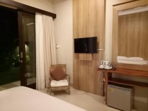 TV a/nebo společenská místnost v ubytování Guest House Reisya